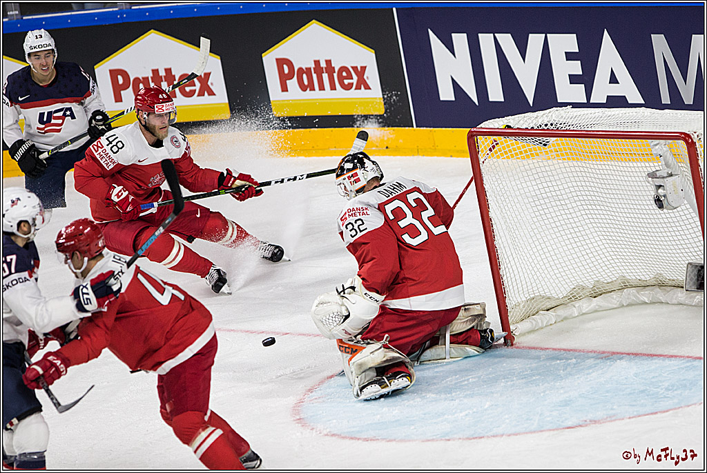 IIHF WM 2017, USA - Daenemark, 07.05.2017